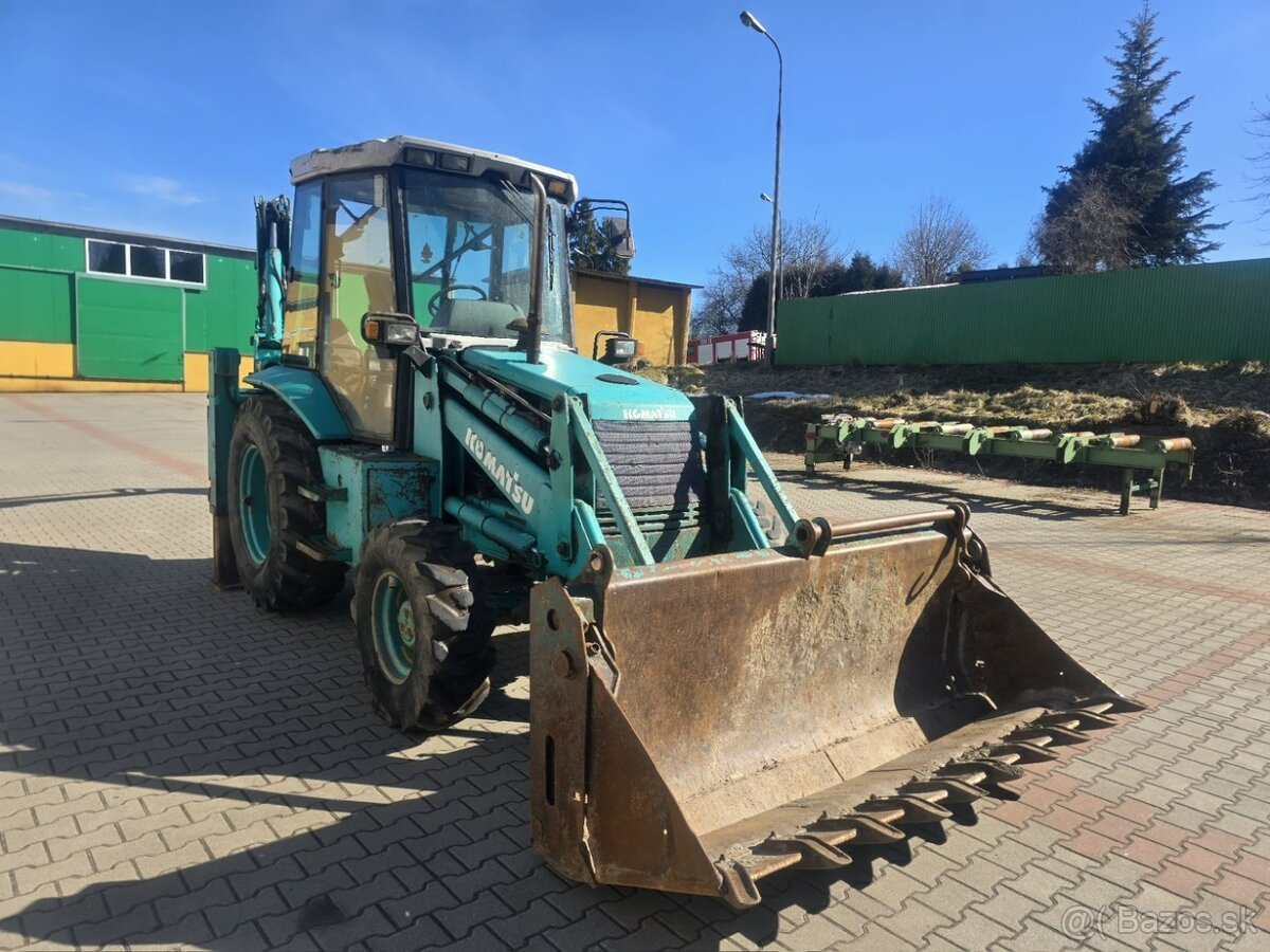 Koparko ładowarka Komatsu 95 rypadlo - 3