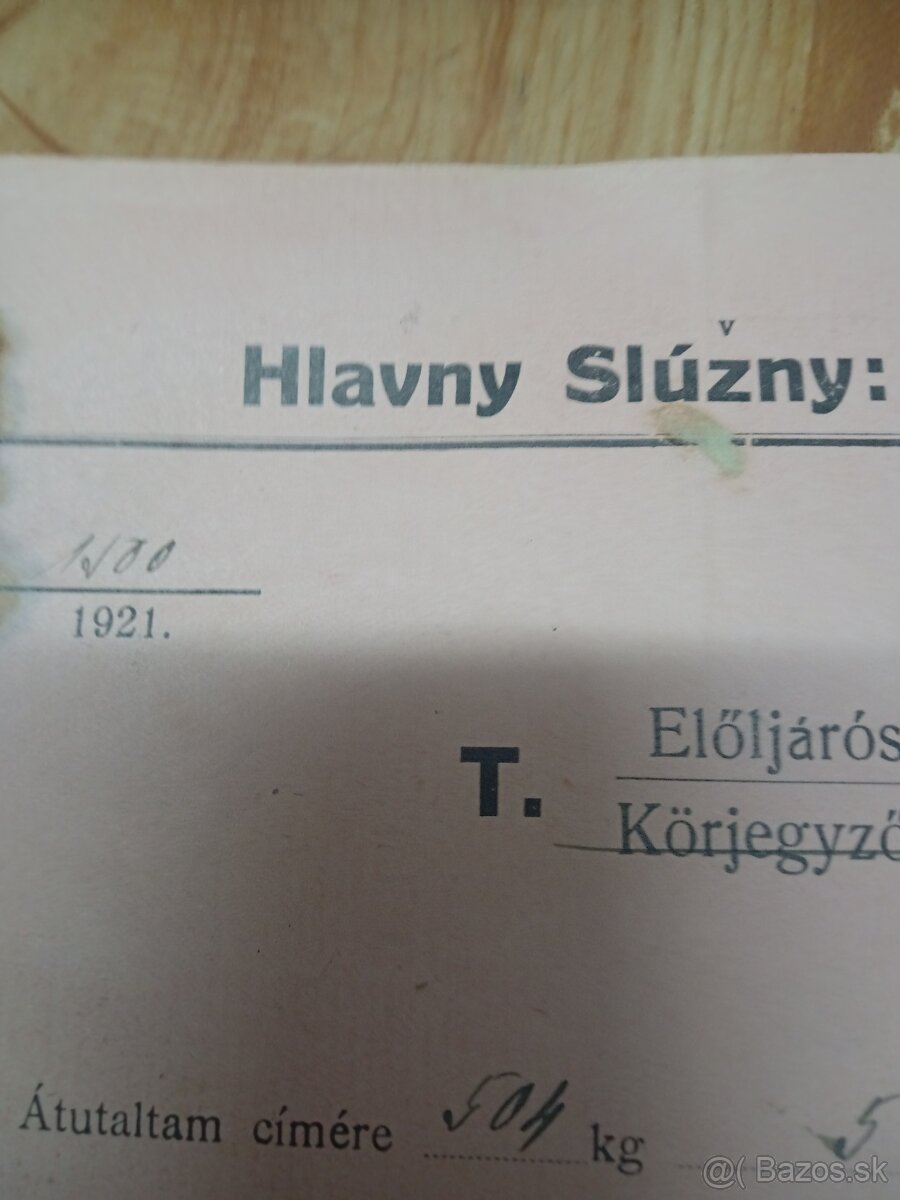 Gelnica voľby leták starý - 3