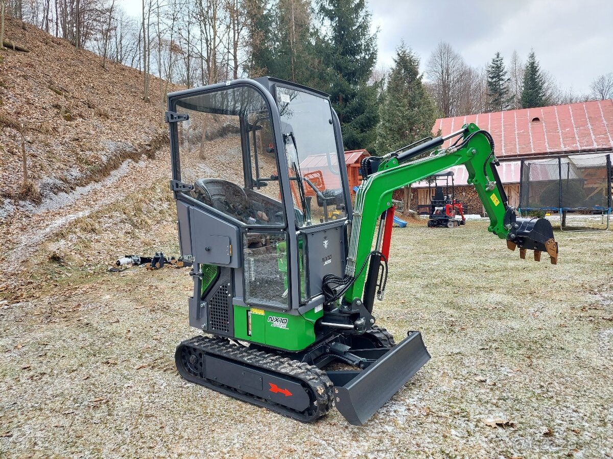 Predám minibáger NX11JK RS. - 3