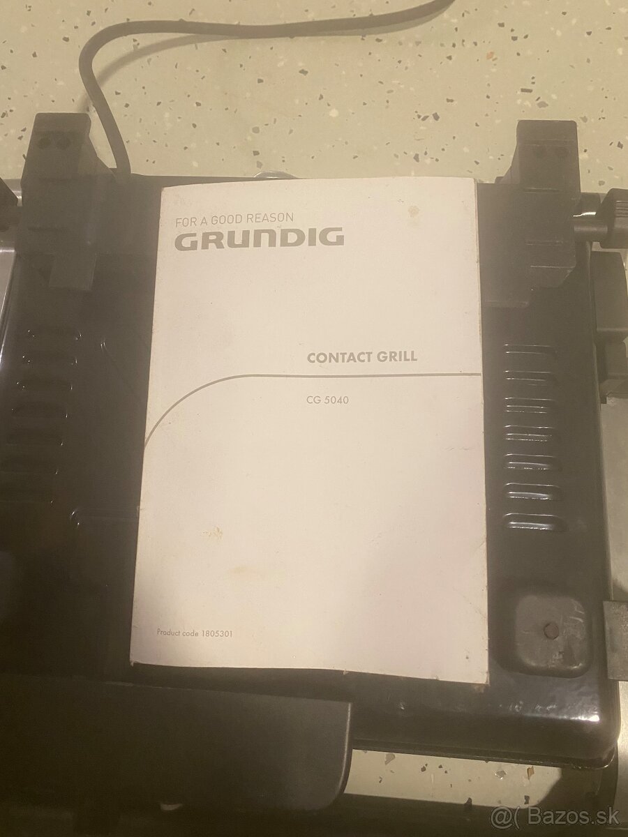 Predám elektricky gril Grundig - 3