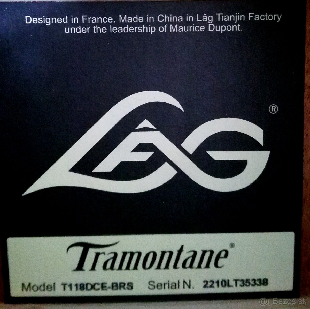 Predam el.ak. gitaru LAG t118 DCE BRS. - 3