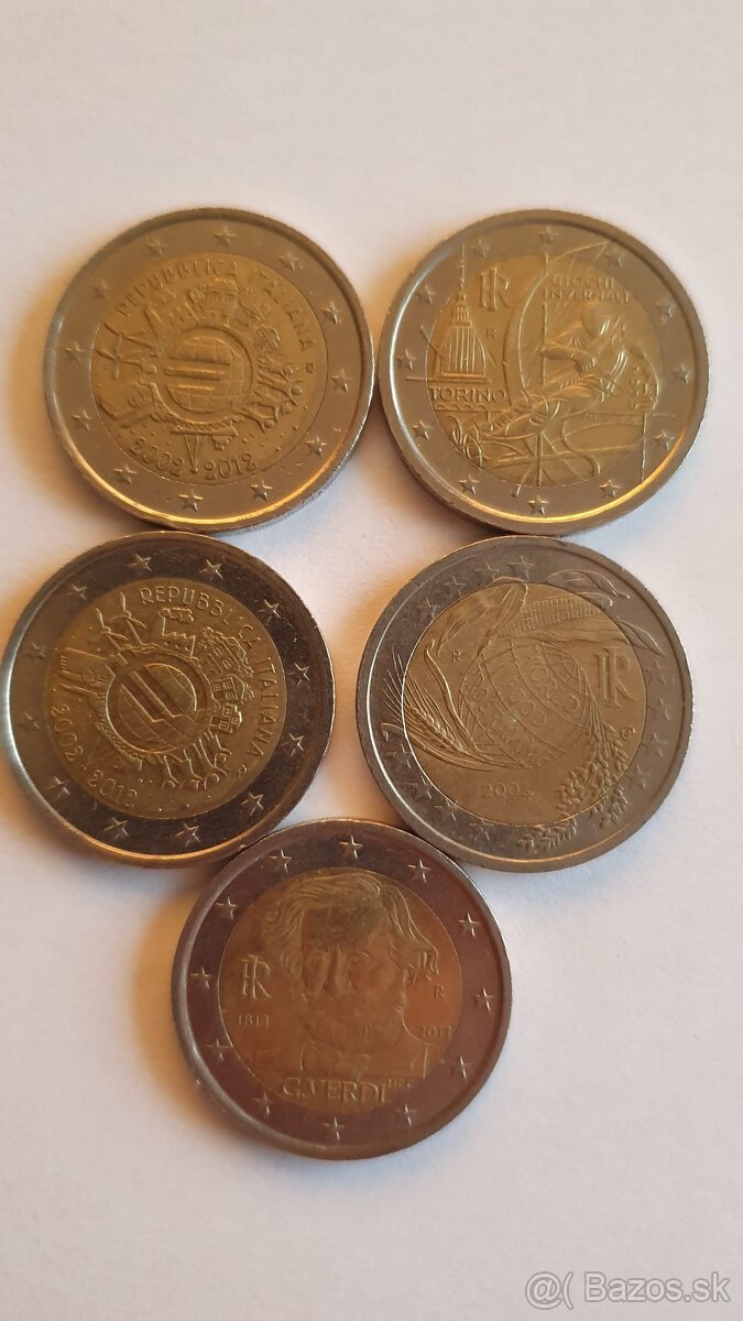 2 eurové pamätné mince - 3