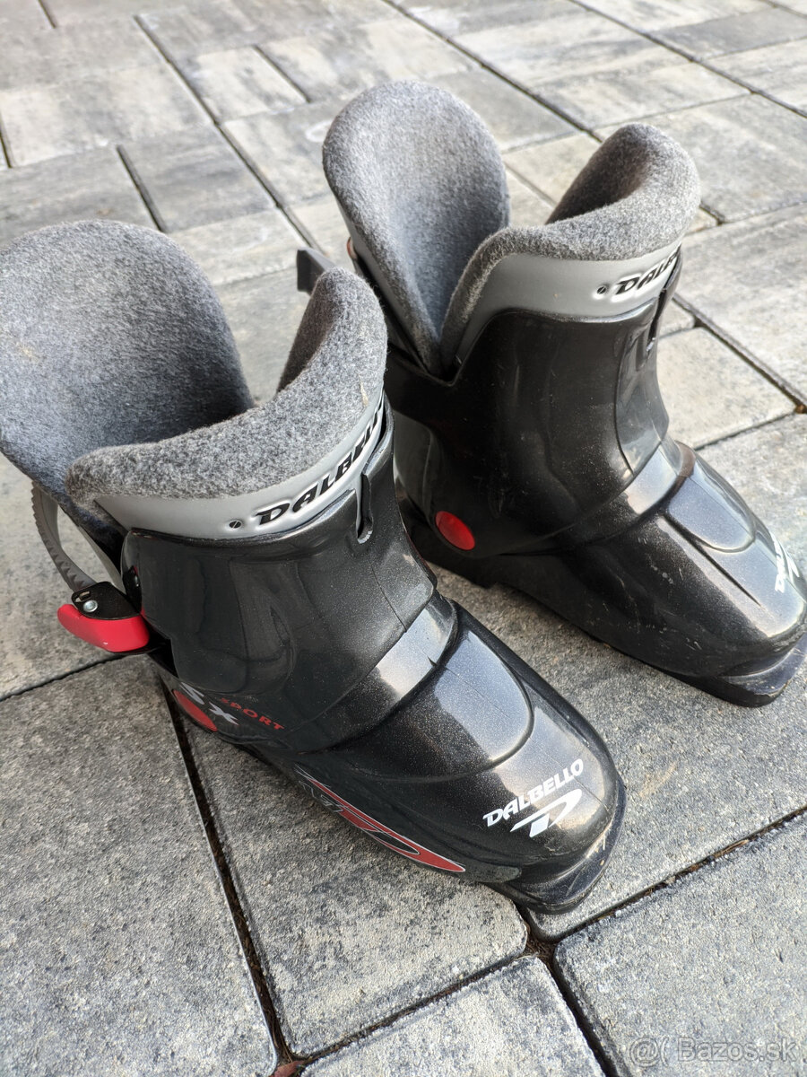 Detske lyze 80cm & lyziarky & palice - 3