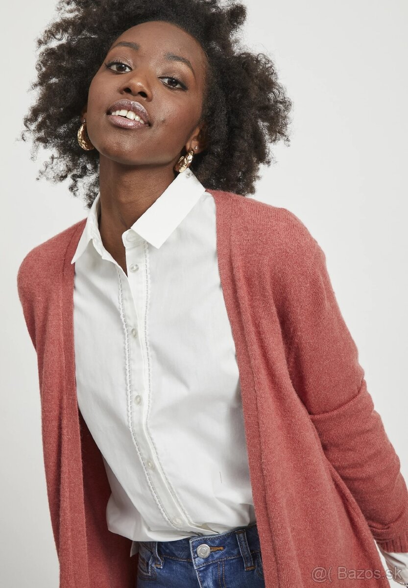 Dámsky kardigan Vila vel.S dusty cedar ===NOVÉ=== - 3