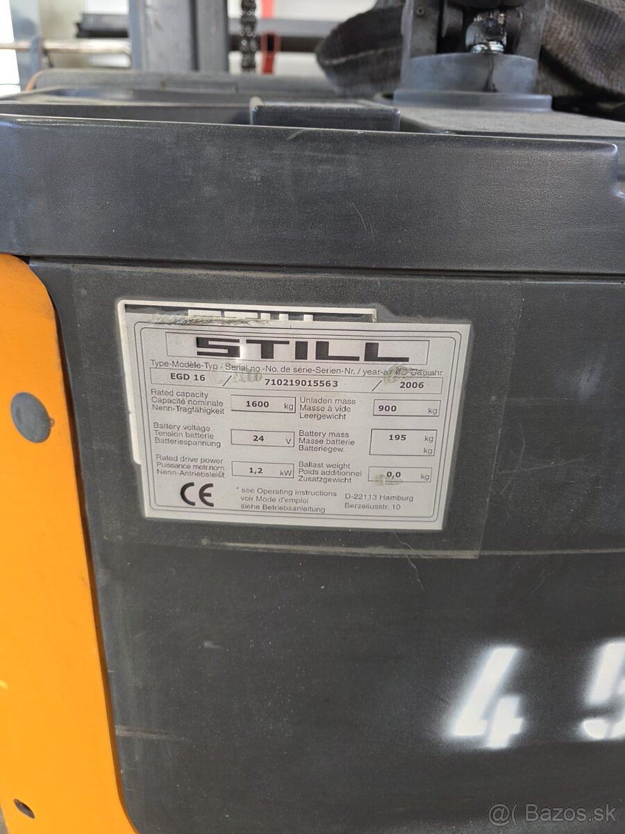 rucne vedeny vysokozdvizny vozik - 3