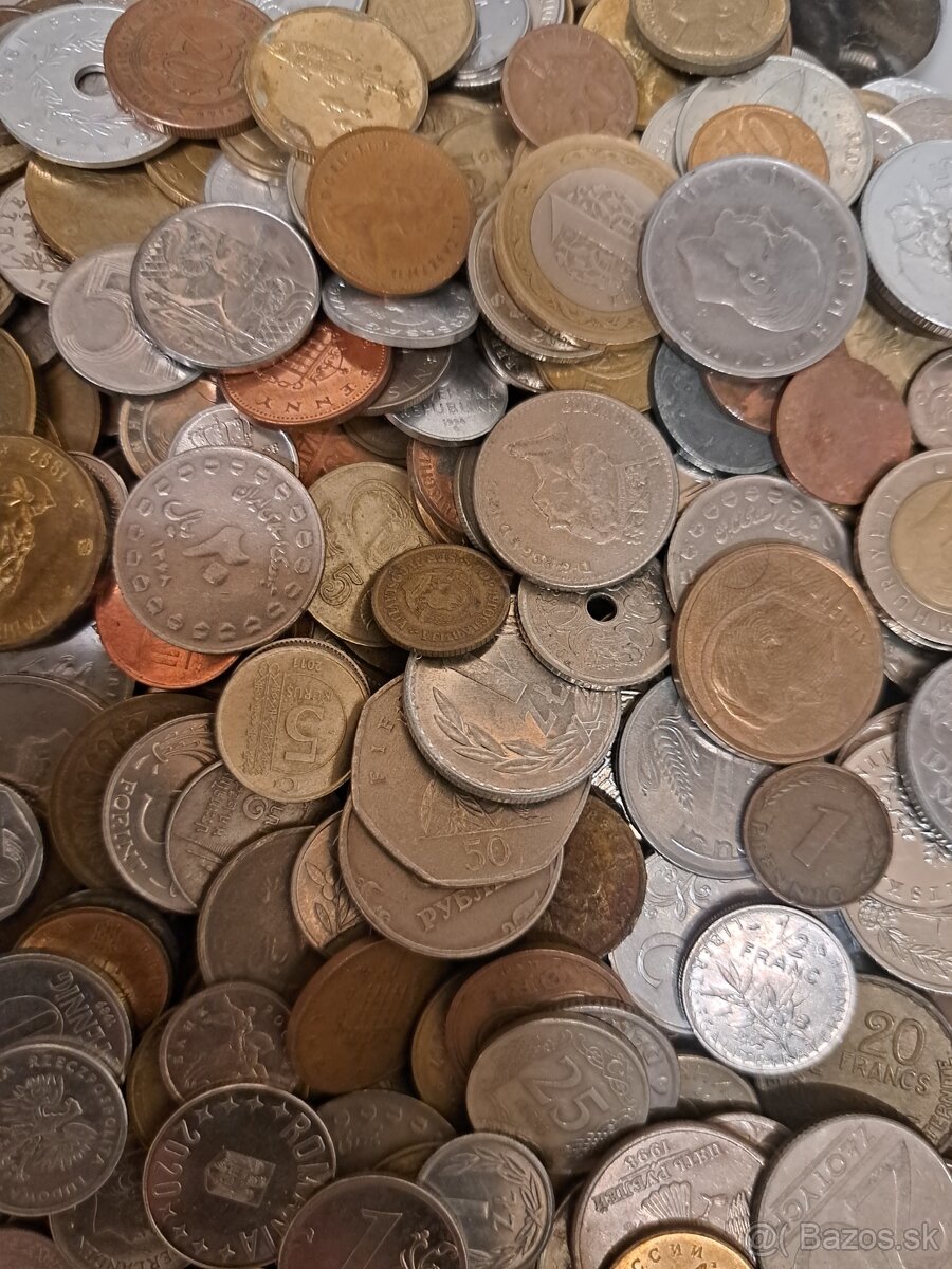 Predam mince mix AKCIA - 3