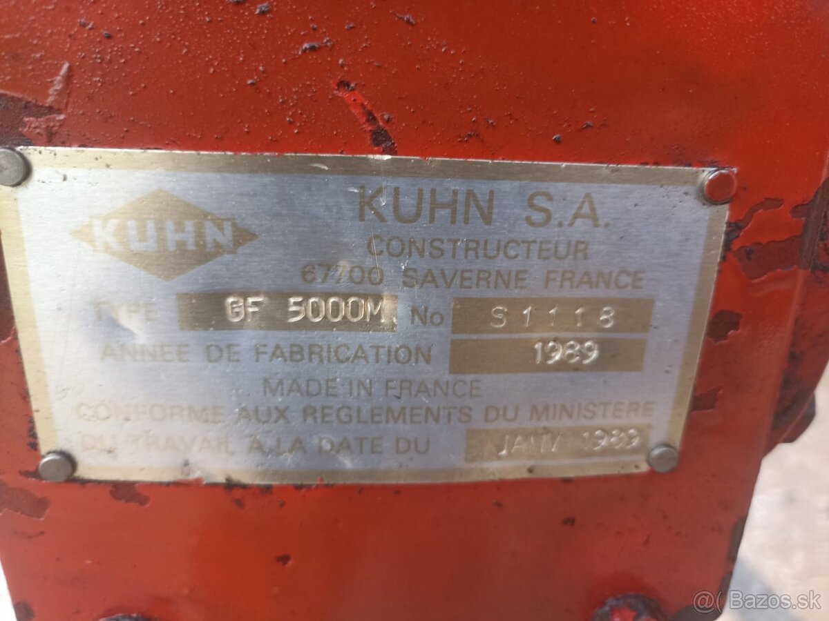 Obracač prevracač Kuhn GF 5000M - 3