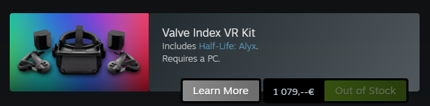 Virtualna realita Valve index full kit - 3