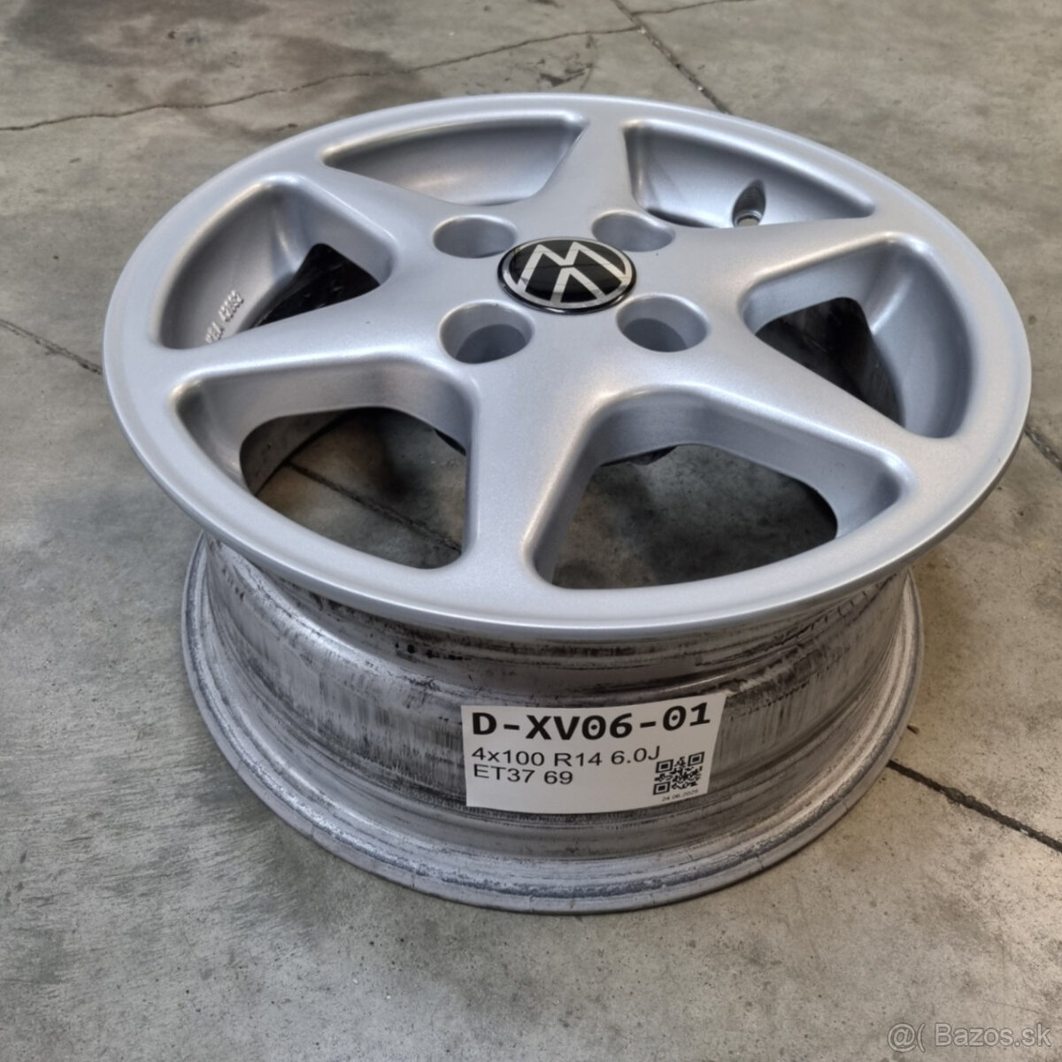 Hliníkové disky 4x100 R14 6J ET37 - 3