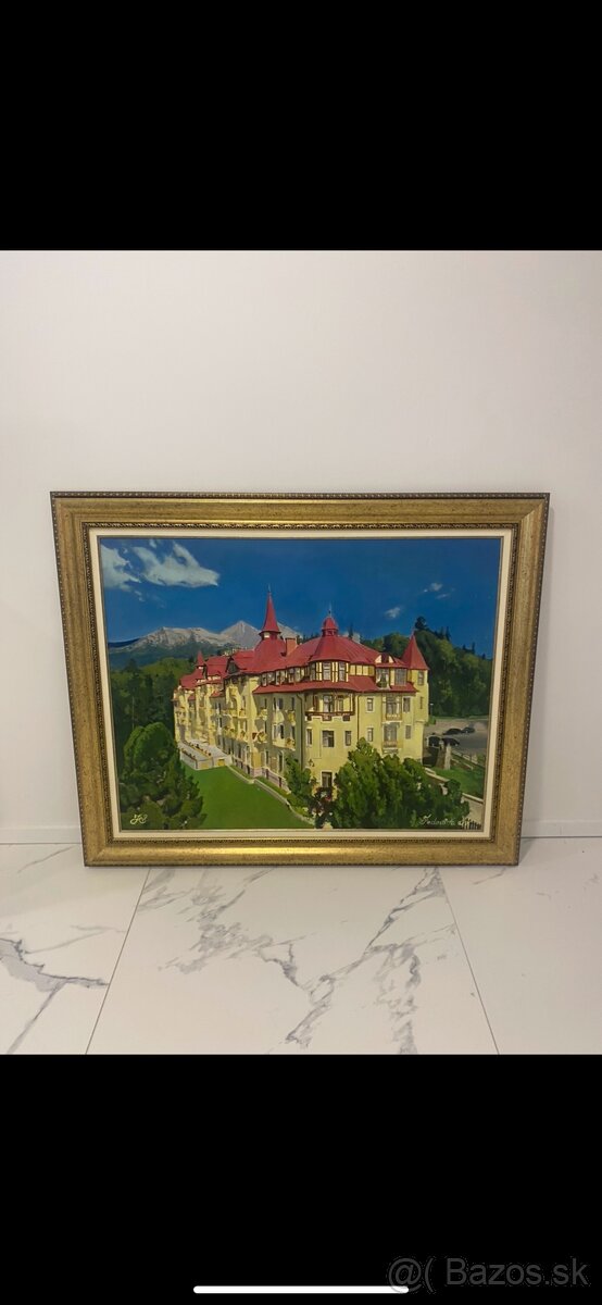 obraz olejova malba - 3