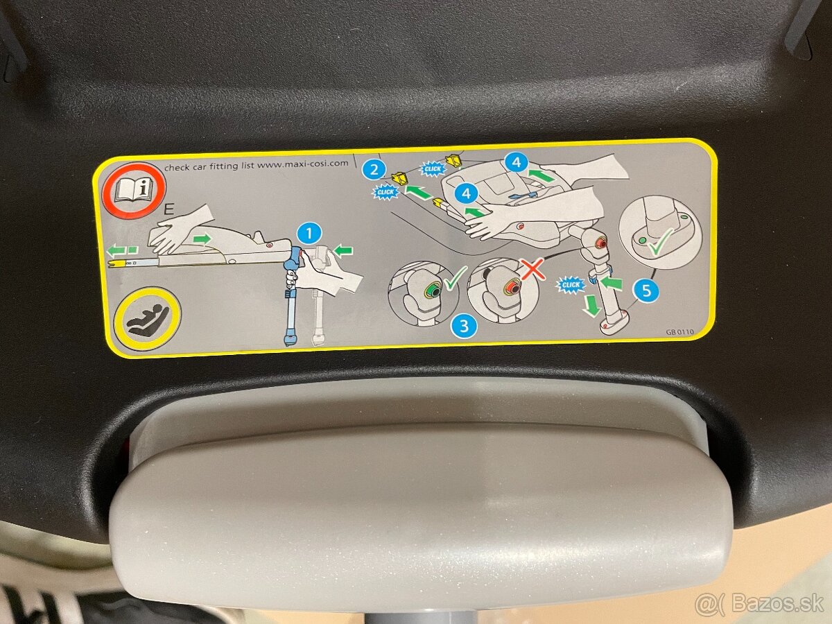 Maxi-Cosi EasyFix základna jako nová - 3