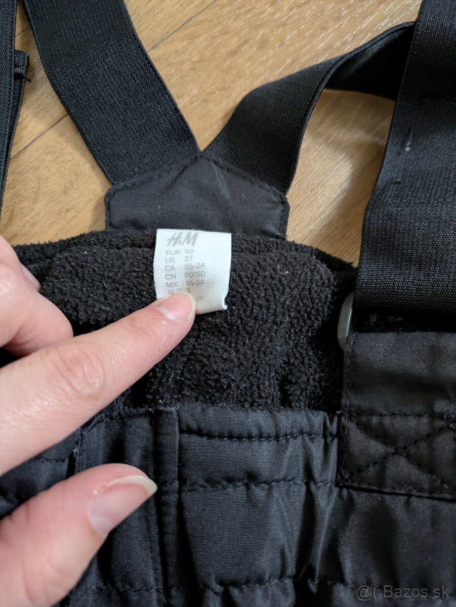 Zimne oteplovacky H&M, veľ. 92 - 3