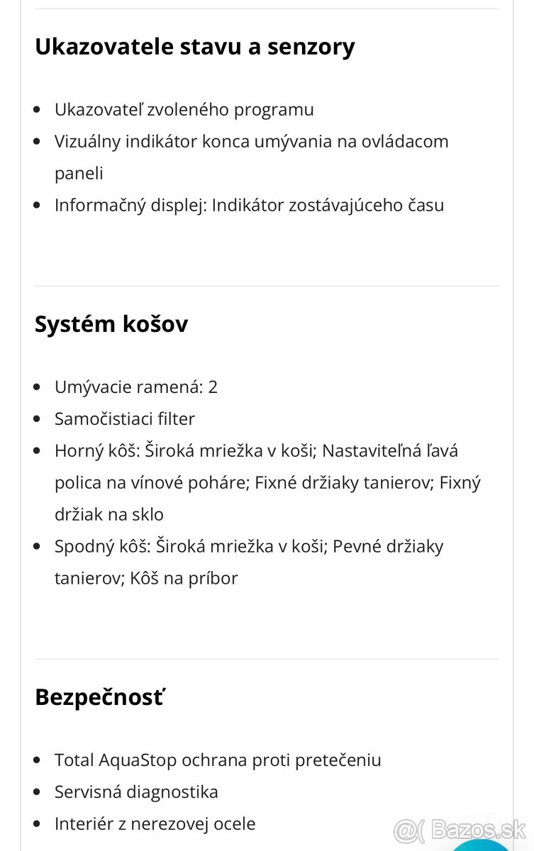 Vstavaná umývačka riadu - 3