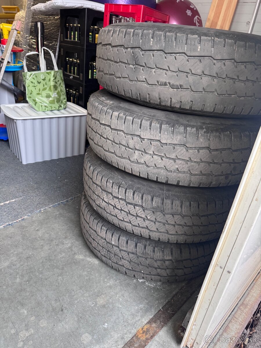 Predám plechove disky Boxer R16 - 3