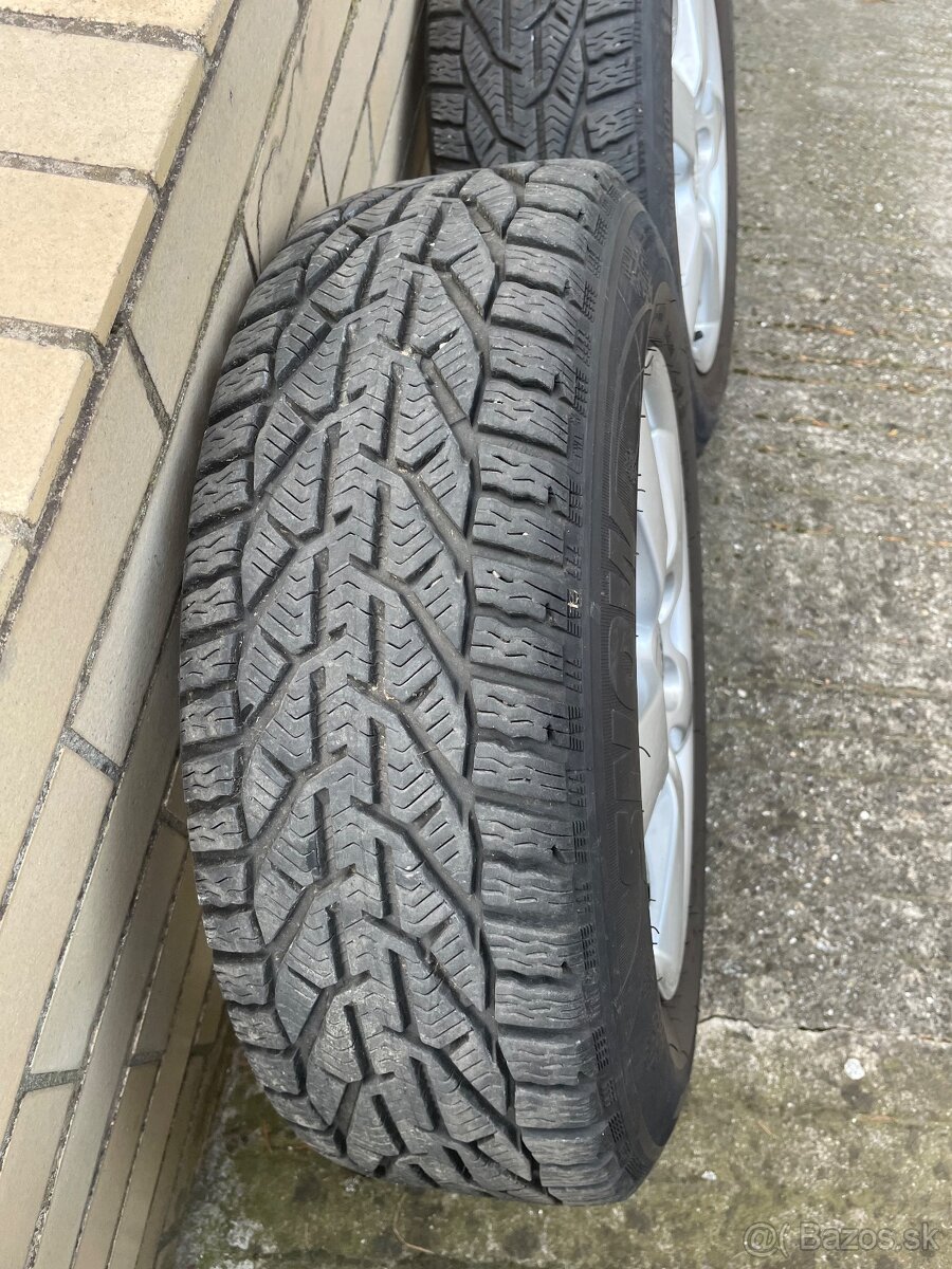 Zimná sada kolies, elektróny Rial 15”+ pneumatiky - 3