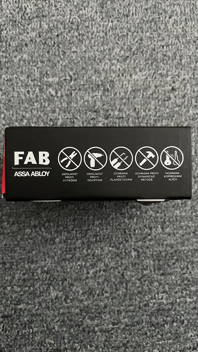 Bezpečnostný zámok Fab Assa abloy 4 kategória,35+40 - 3