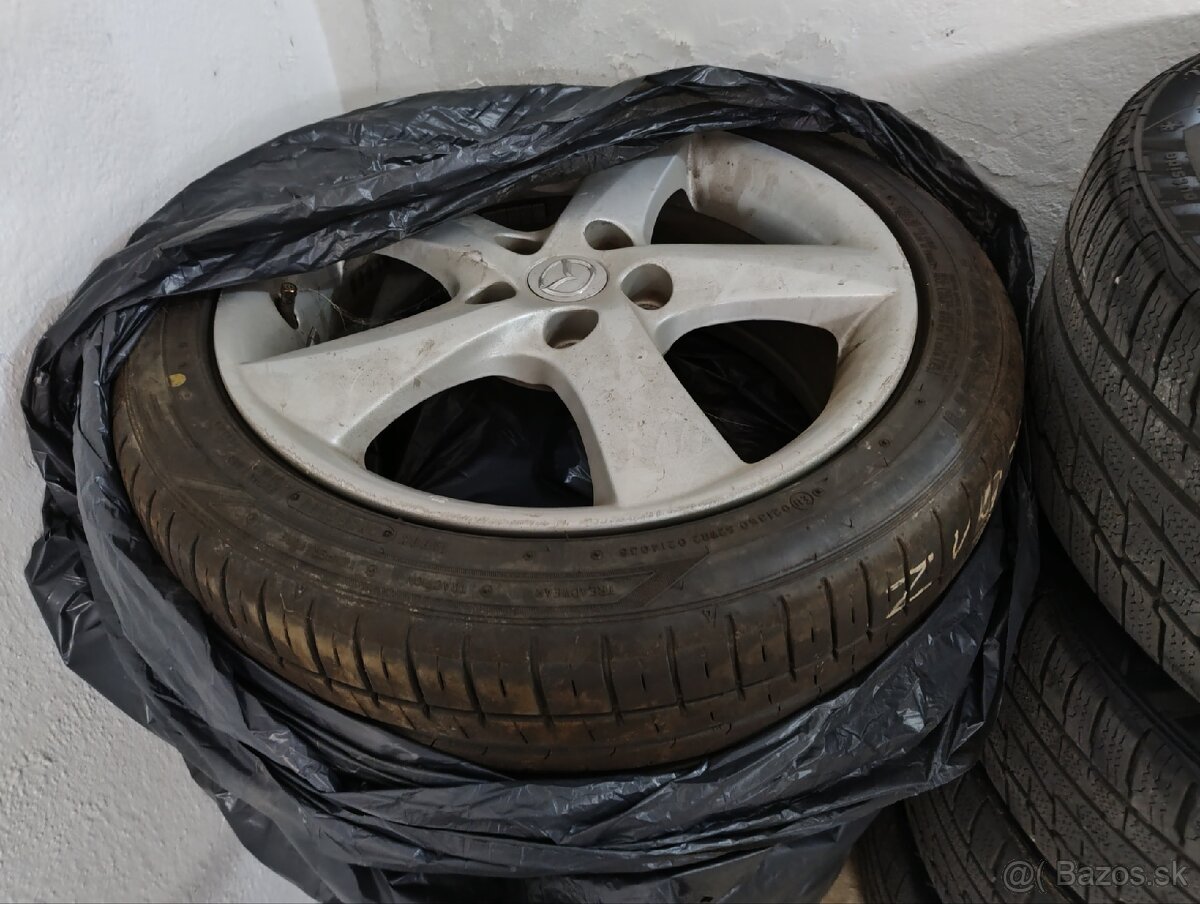 Kolesá Mazda 6 Originál R17 (letné gumy 5-6mm) - 3