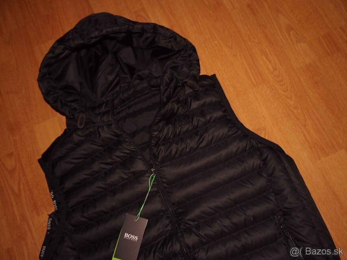 Hugo Boss pánska vesta s kapucňou - 3