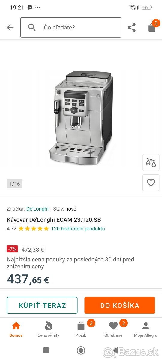 kávovar Delonghi - 3