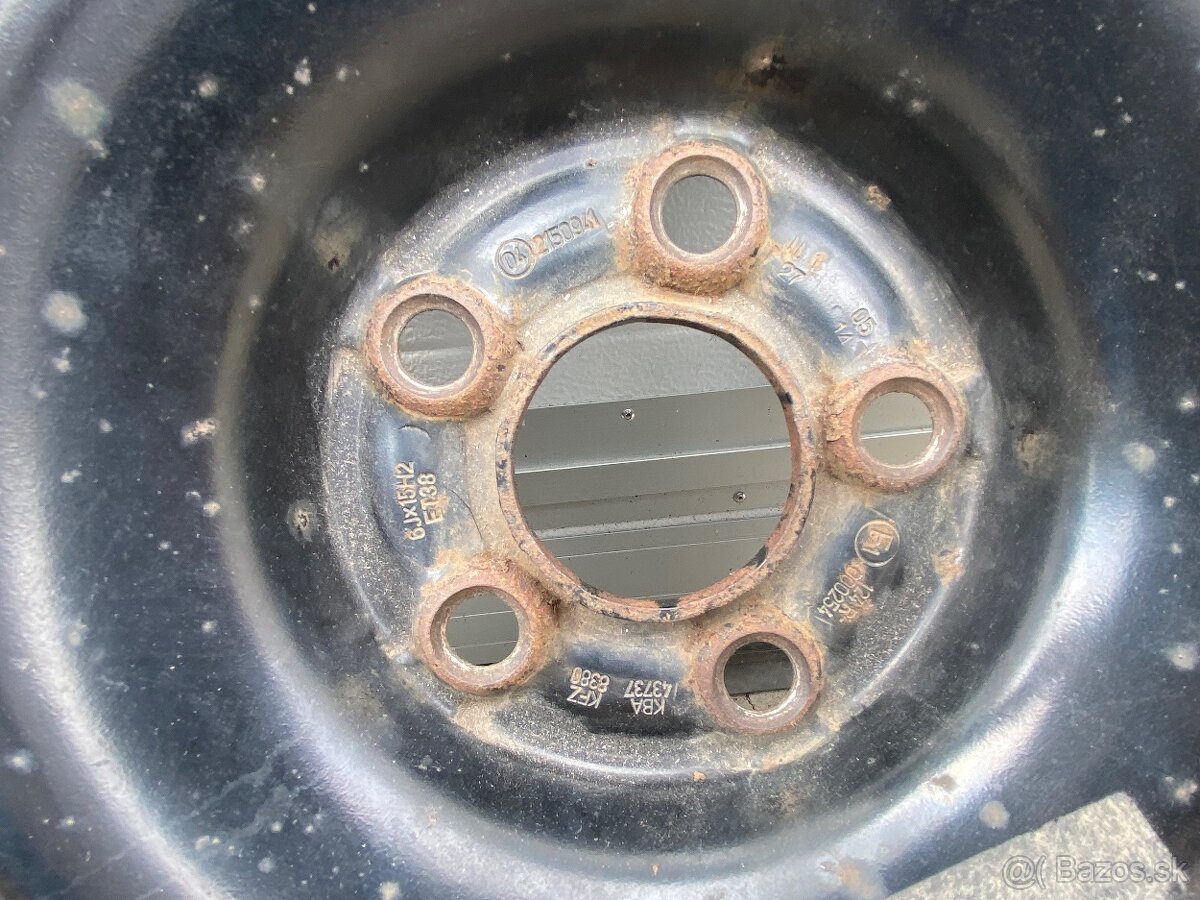 Plechové disky 5x100 r15 - 3
