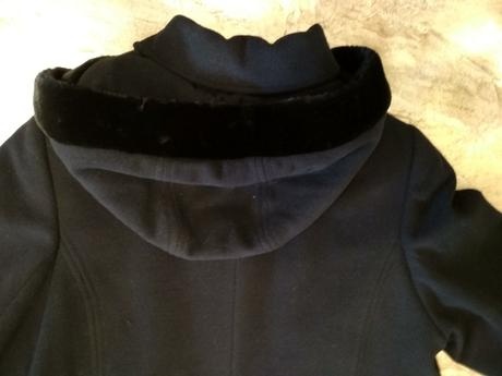 Dámsky čierny kabát - 3