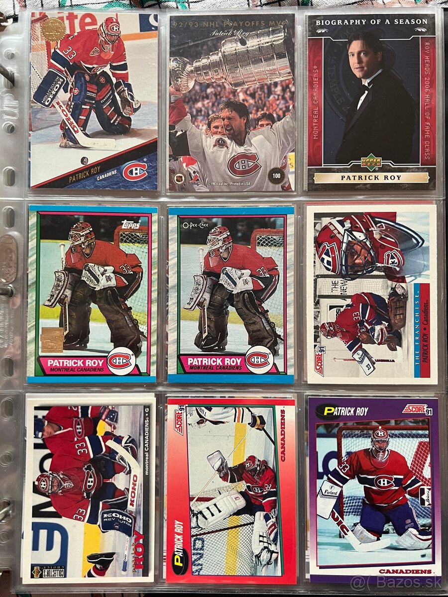 NHL karty Patrick Roy - 3