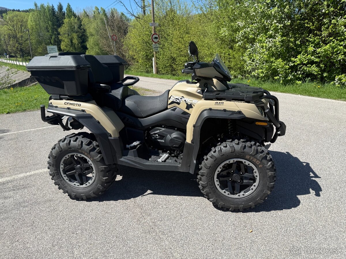 CFMOTO Gladiator X1000 OVERLAND 2024 žltá piesková farba