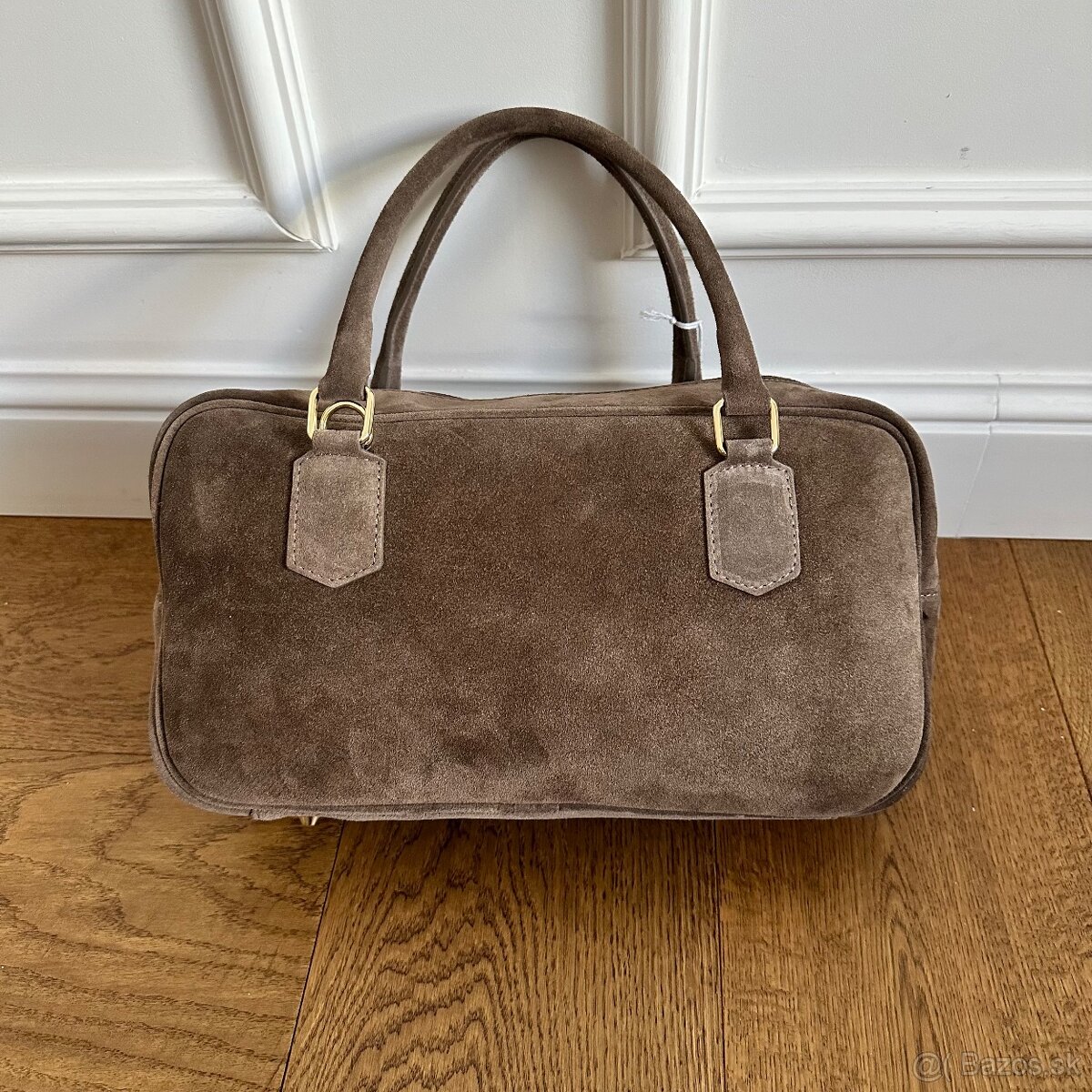 Talianska kabelka z brúsenej kože - 3