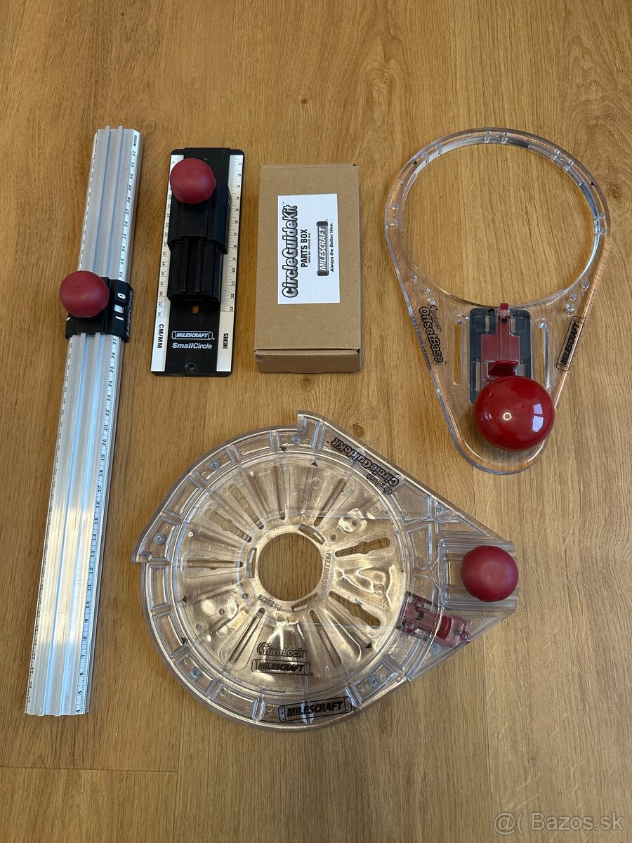 MILESCRAFT sada na frézovanie kružníc - 3