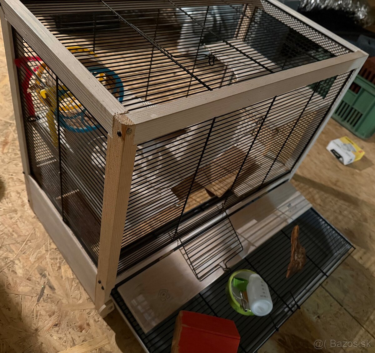 Klietka HAMSTERVILLE 60x34x49cm - 3