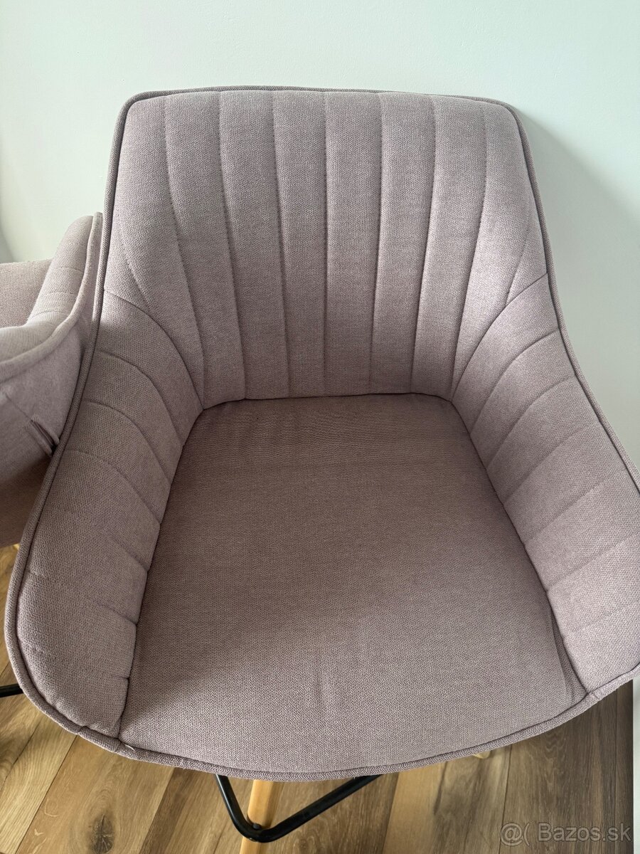 Otočná barová stolička 2ks - 3