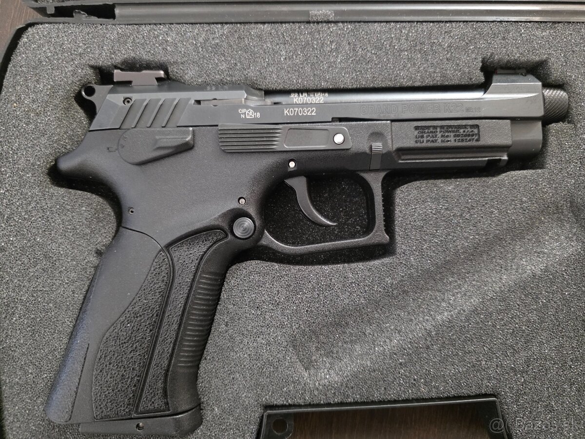 Predám Grand Power K22 + tlmič - 3