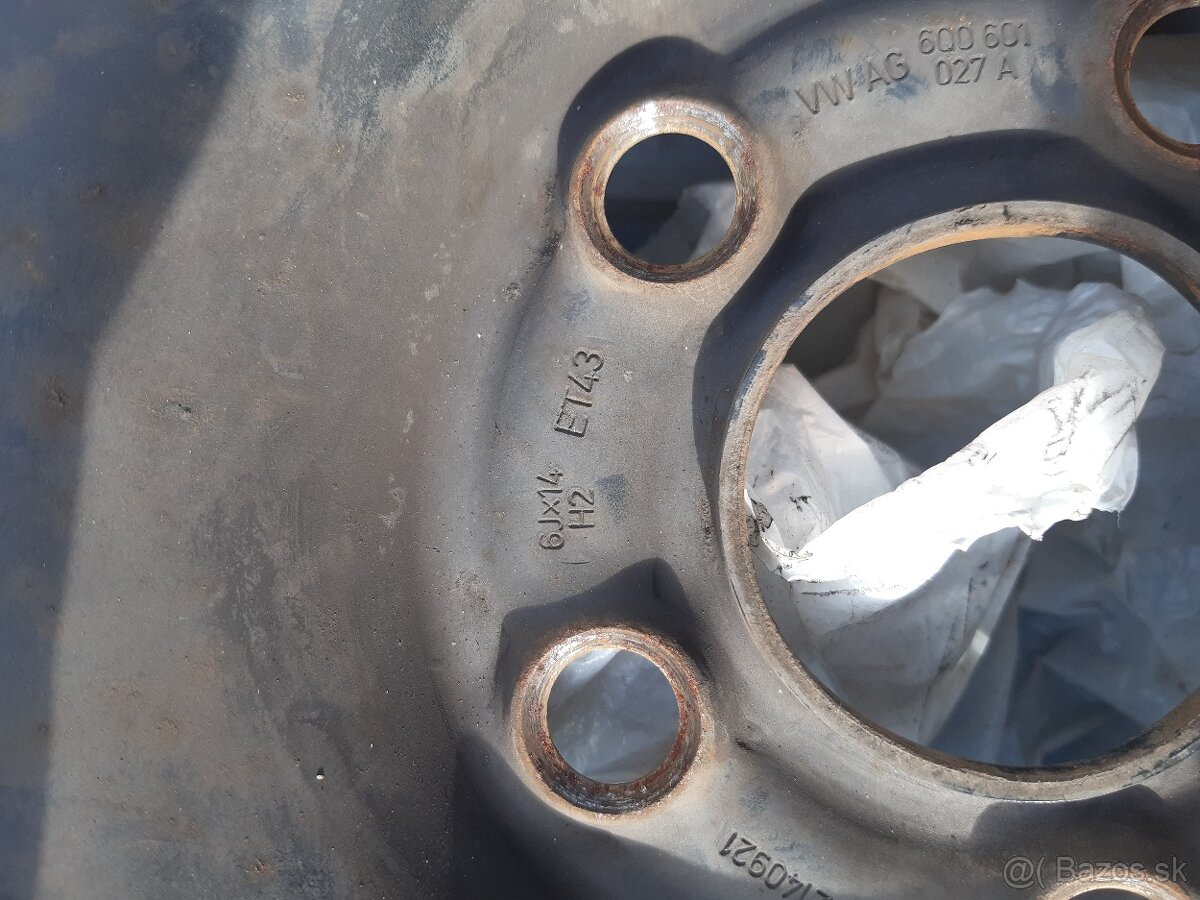 4ks plechové disky - 3