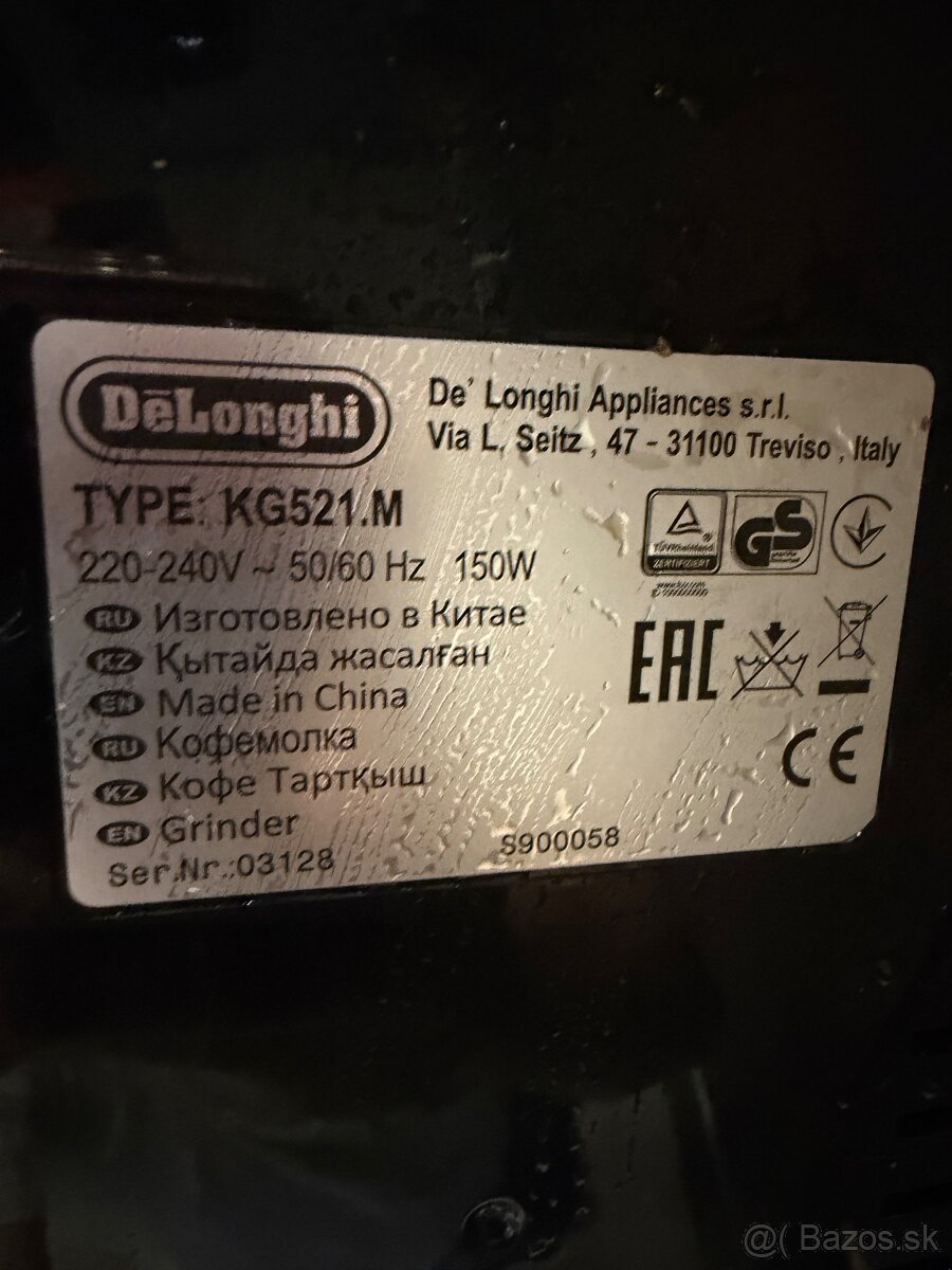 DeLonghi kg521.M mlynček na kávu - 3