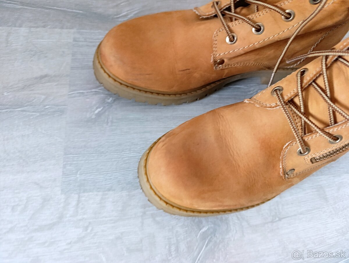 Dámske kožené topánky STRADIVARIUS v-eľ. 40 - 3