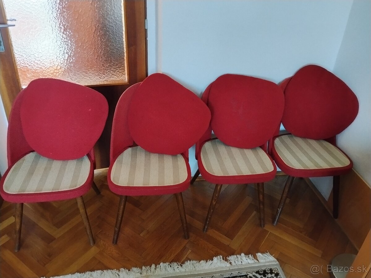 Retro stoličky šuman - 3