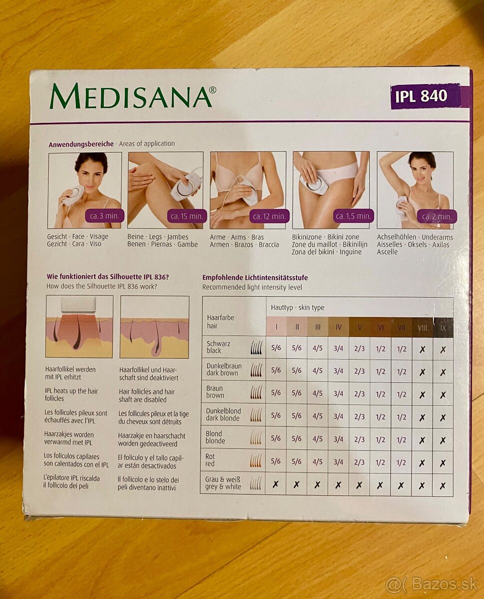 MEDISANA IPL 840 silhouette - 3