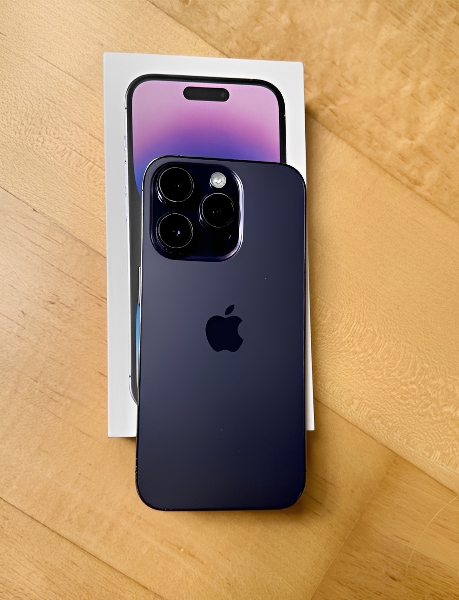 iPhone 14 Pro Deep Purple BATERIE 100% TOP - 3