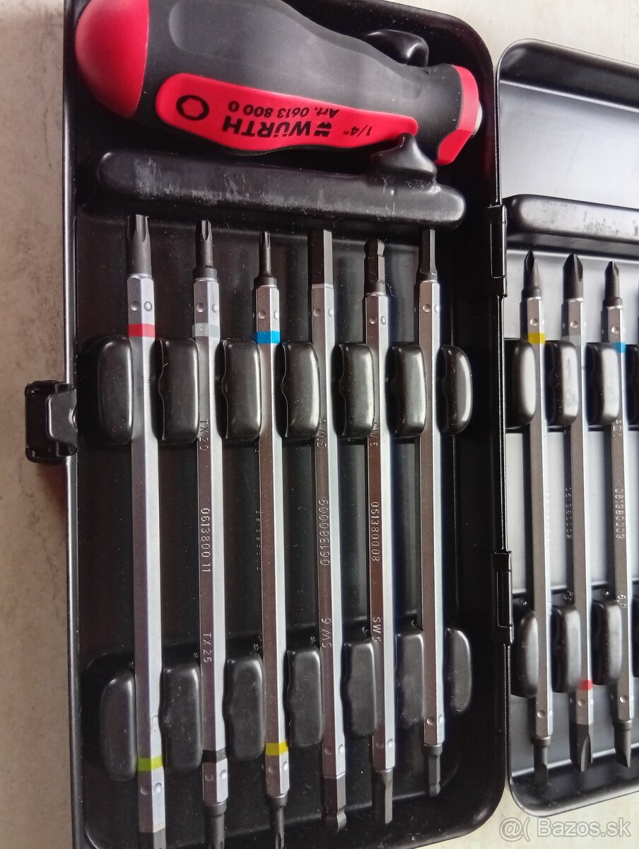 WÜRTH - SADA SKRUTKOVAČOV. - 3