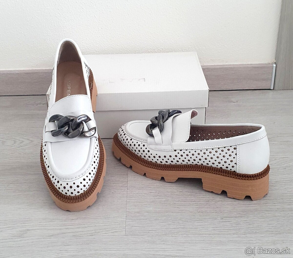 ASPENA celokožené topánky v.40 - 3