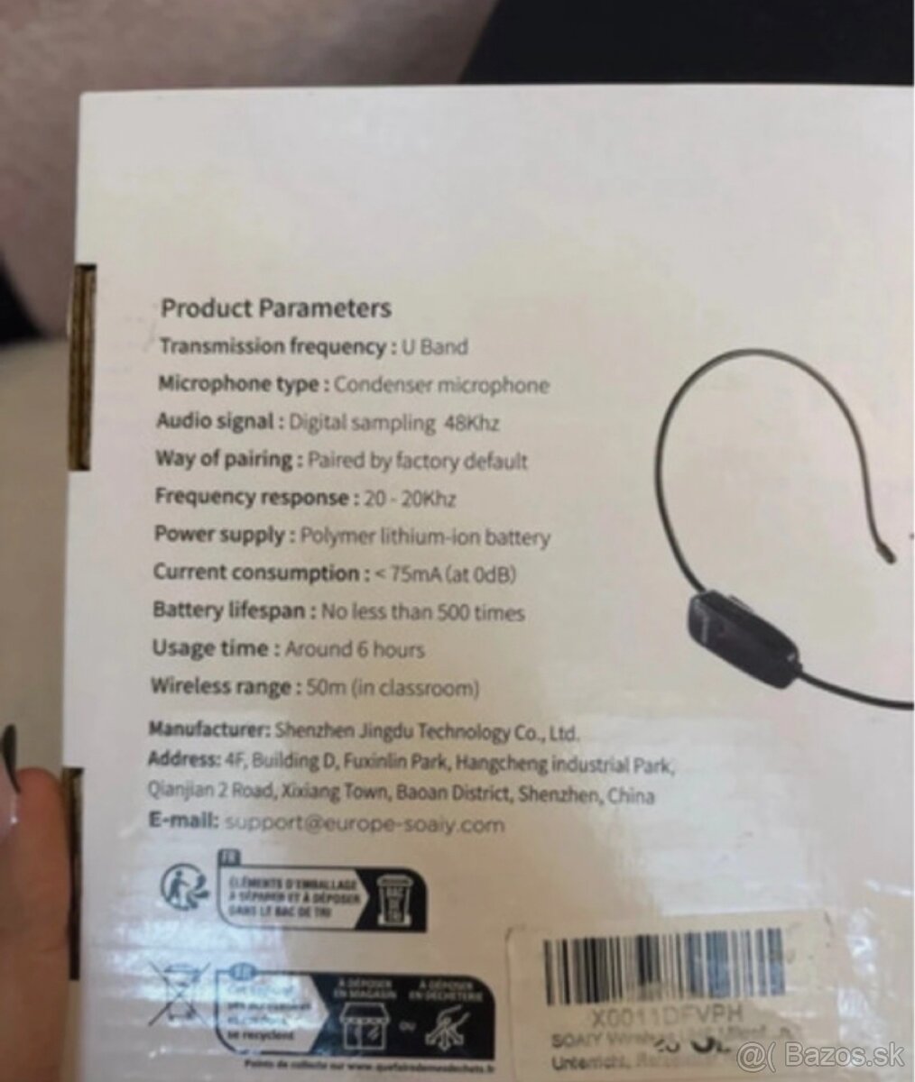 Bezdrôtový mikrofón (nový) - 3