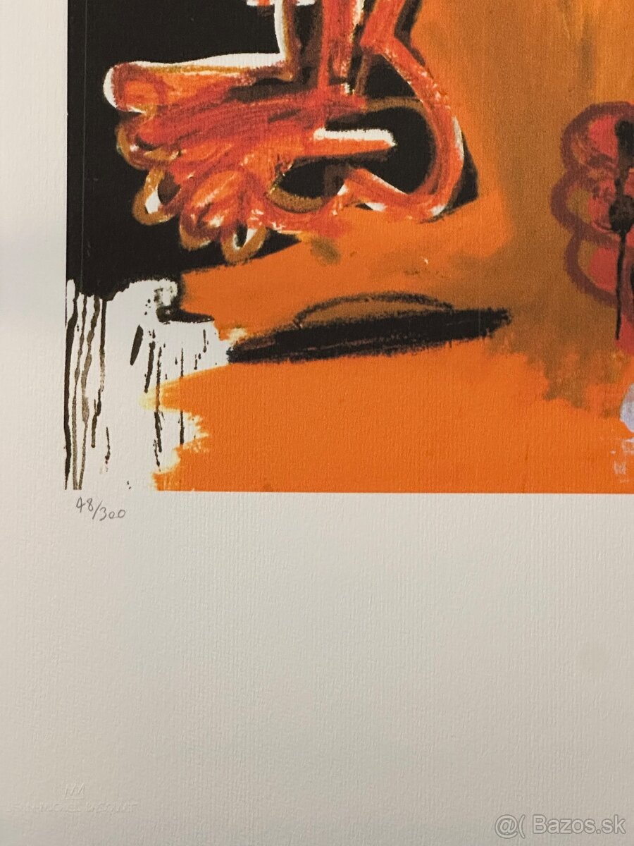 Limitovaná litografia – Jean-Michel Basquiat - Untitled - 3
