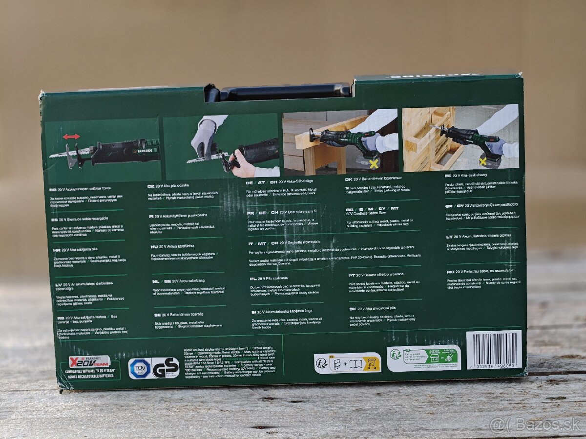 PARKSIDE • aku chvostová píla PSSA 20-Li B2 - 3