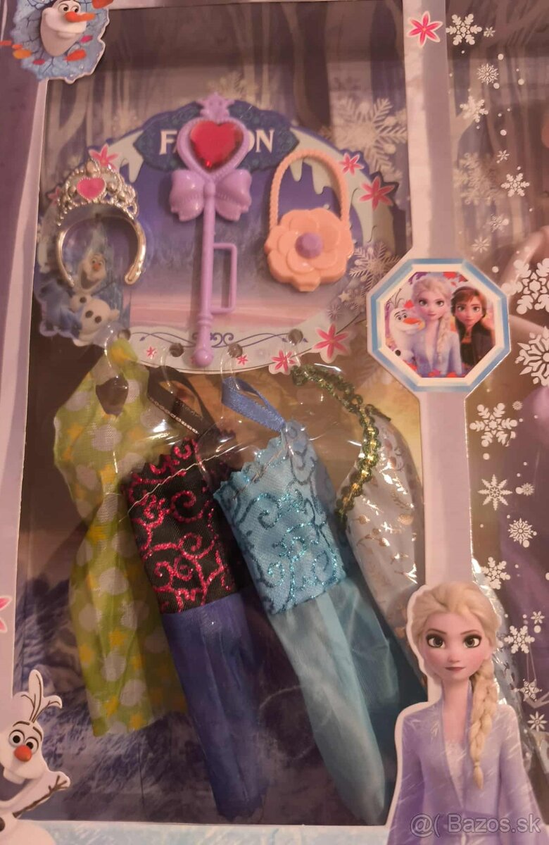 Anna a Elza bábika set s doplnkami a šatami - 3