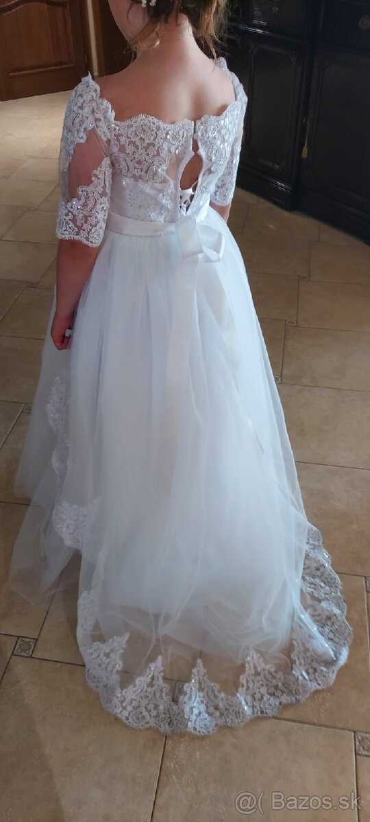 Saty dievcenske biele prijimanie - 3