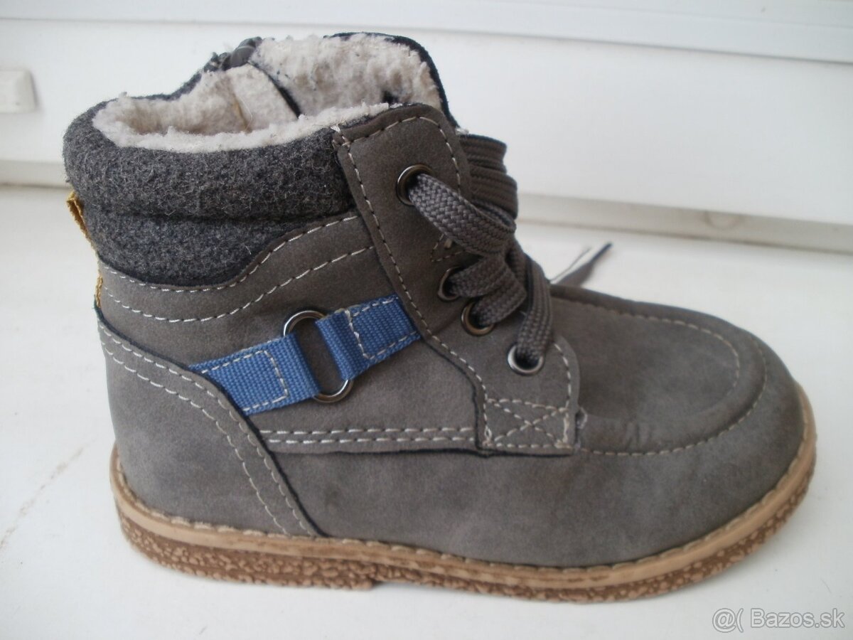 Bobbi Shoes topánočky s kožušinou veľkosť 23 - 3