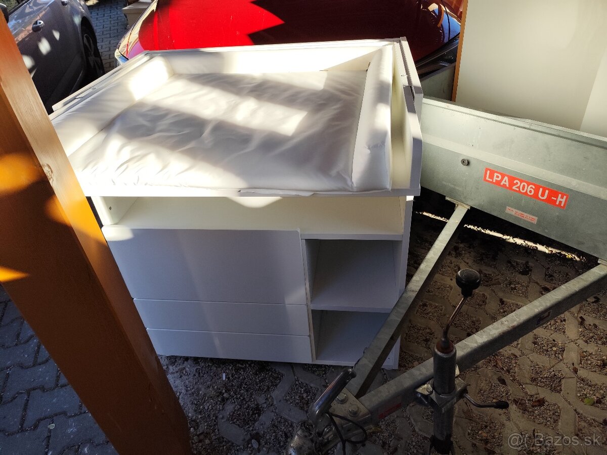 Prebaľovací pult, ikea - 3