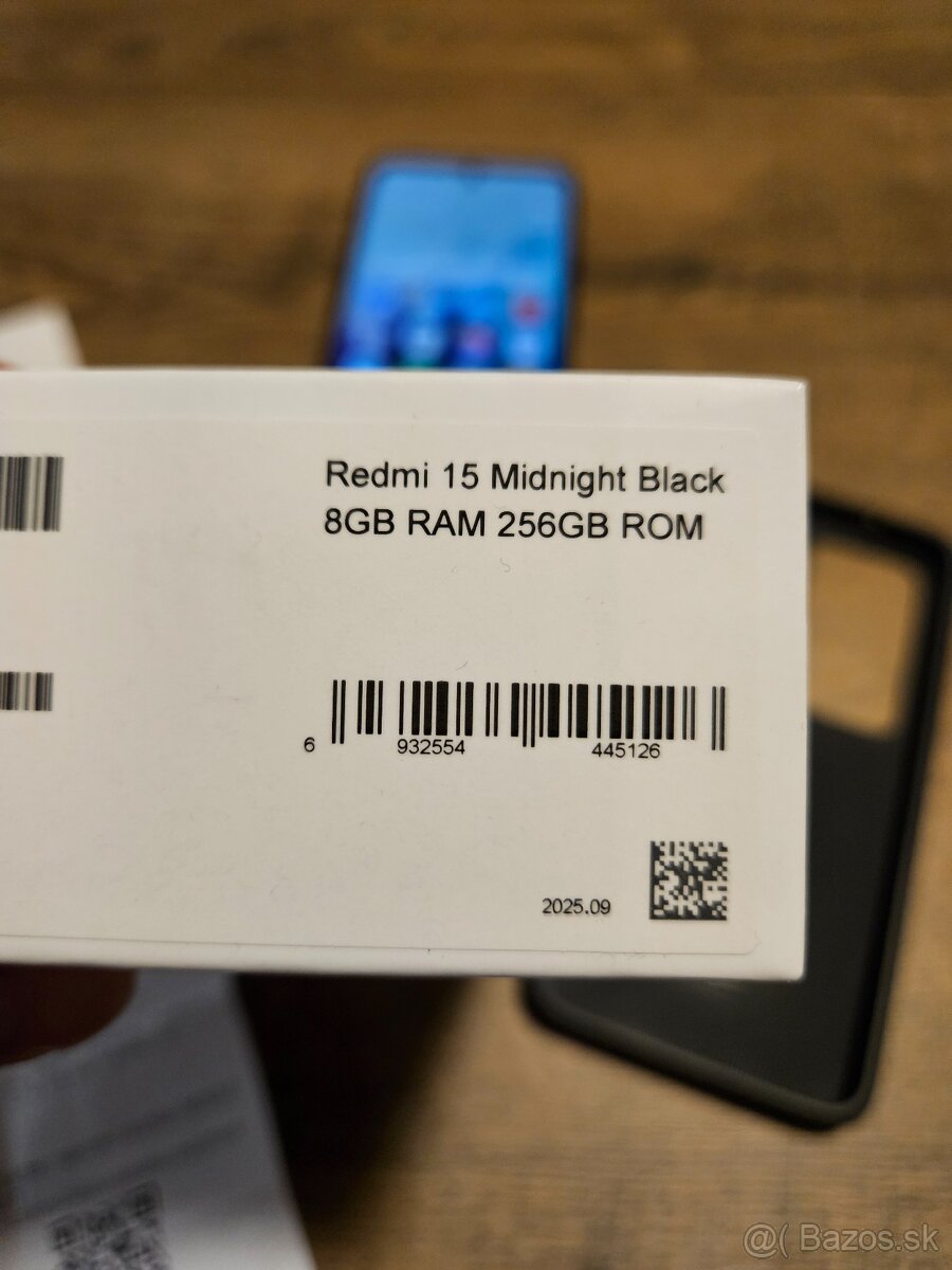 Predám Xiaomi Redmi 15 8gb/256gb - 3