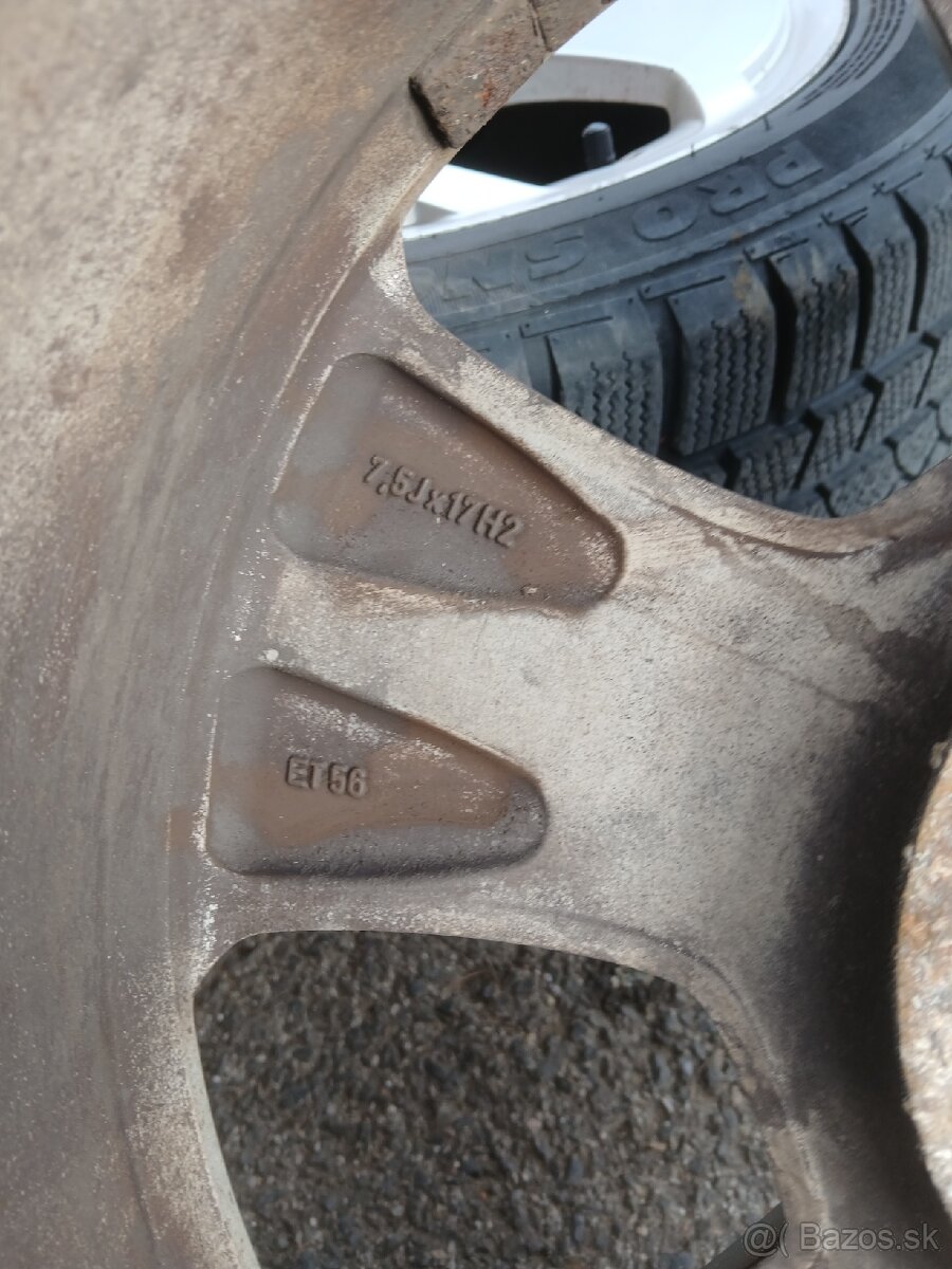 Predám elektrony audi 5x112 R17 - 3