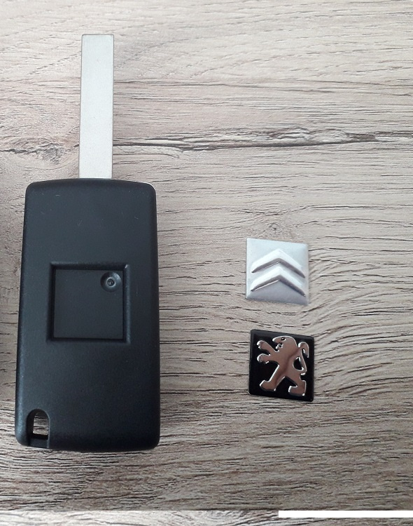 Kľúč Peugeot Citroen 3 tlačítkový - 3